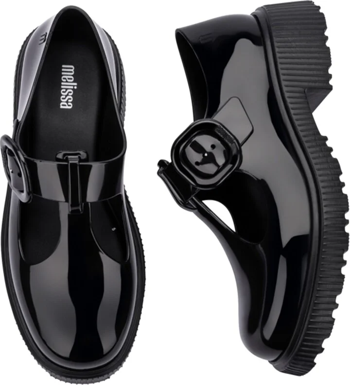Jackie Chunky Sandal - Black - Image 4