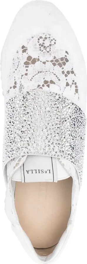 Jackie crystal-embellished sneakers - Image 4