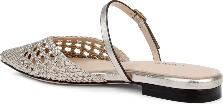 Jacklyn Mary Jane Pointed Cap Toe Mule - Image 2