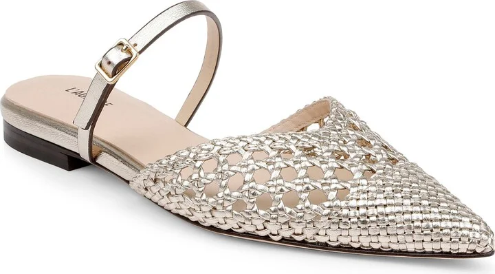 Jacklyn Mary Jane Pointed Cap Toe Mule
