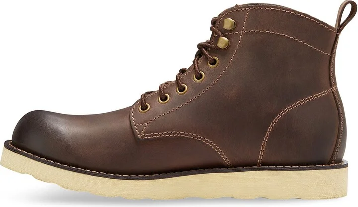 Jackman Memory Foam Leather Lace-Up Boot - Image 7