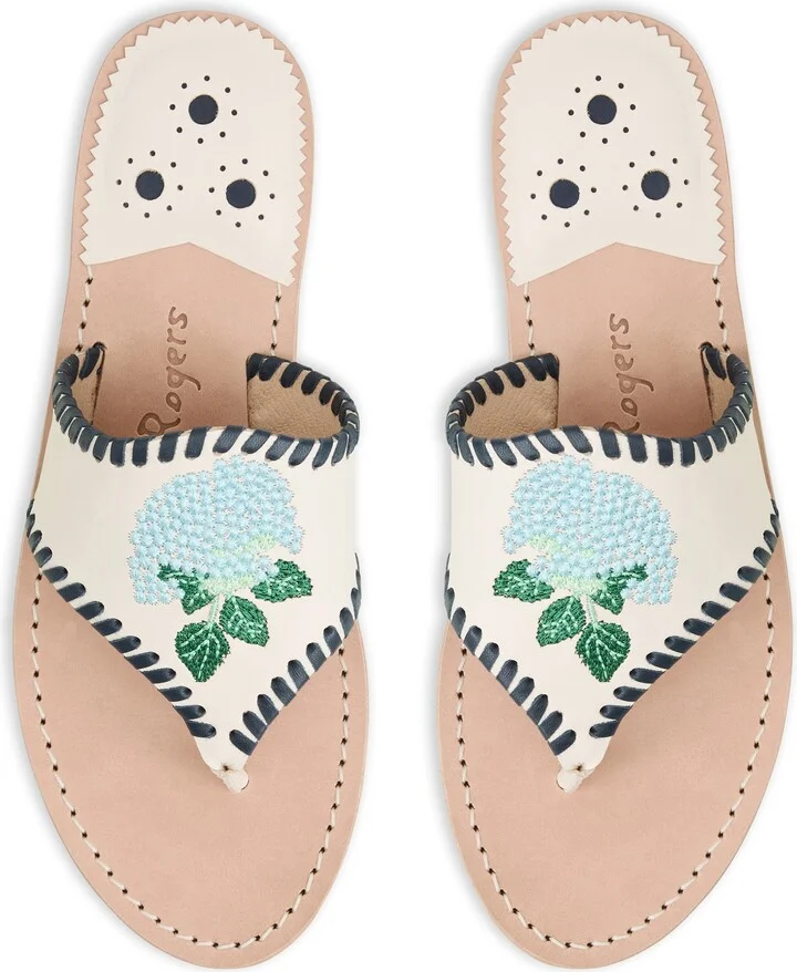 Jacks Hydrangea Slide Sandal - Image 4