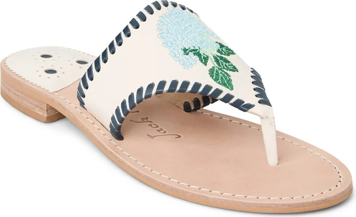 Jacks Hydrangea Slide Sandal