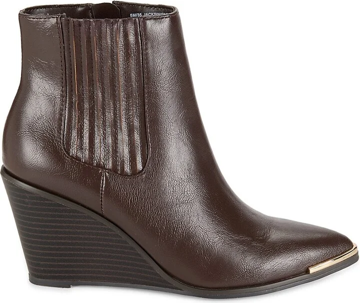 Jacksin Wedge Ankle Chelsea Boots