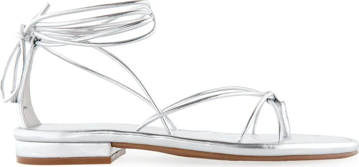 Jacky Ankle Tie Sandal - Image 3