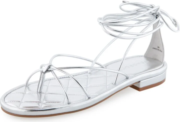 Jacky Ankle Tie Sandal - Image 7