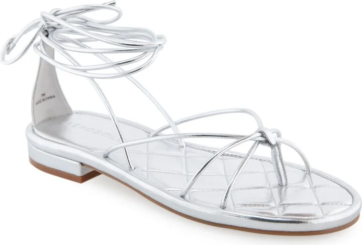 Jacky Ankle Tie Sandal