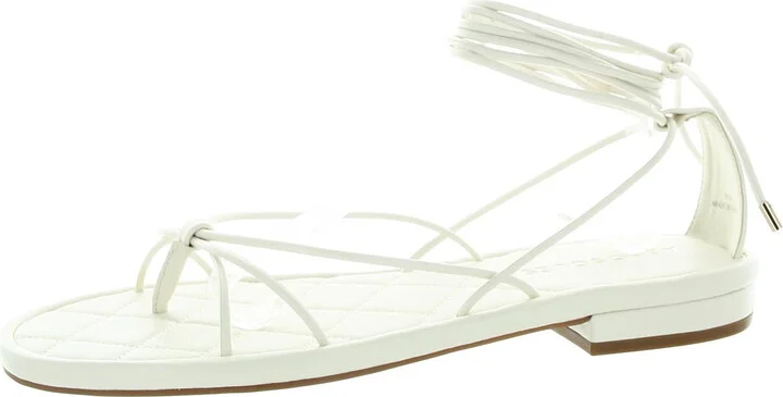 JACKYWF Womens Padded Insole Manmade Lace-Up