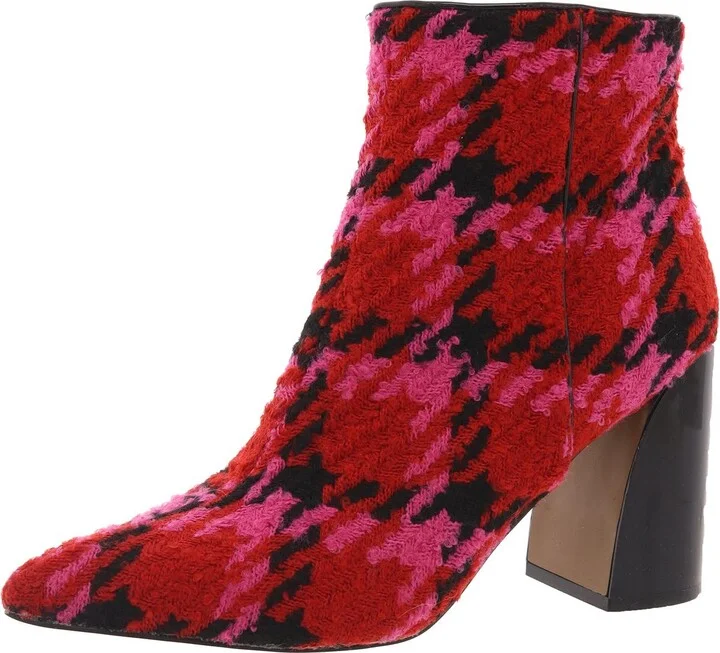Jackyy Womens Zipper Knit Booties