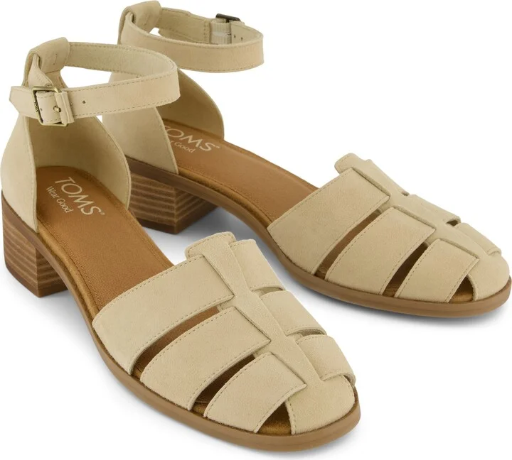 Jaclyn Fisherman Heel Almond Kid Suede - Image 2