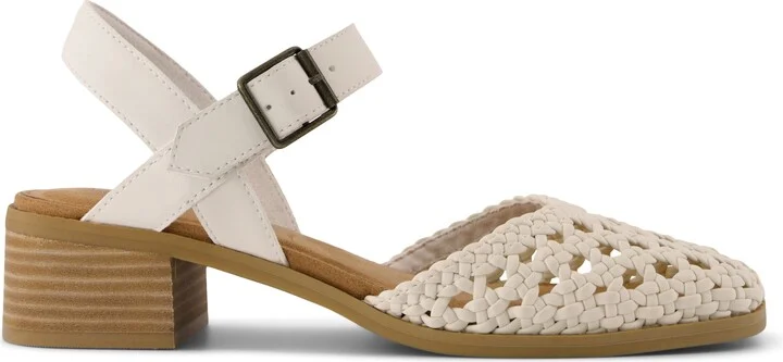 Jaclyn Perforated Leather Heel