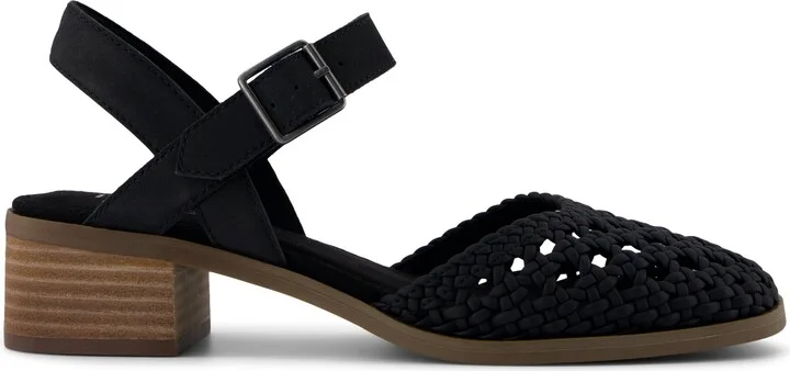 Jaclyn Perforated Leather Heel