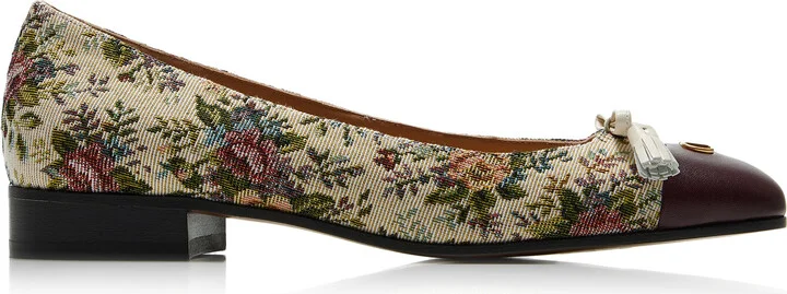 Jacquard Ballet FlatsGaravani
