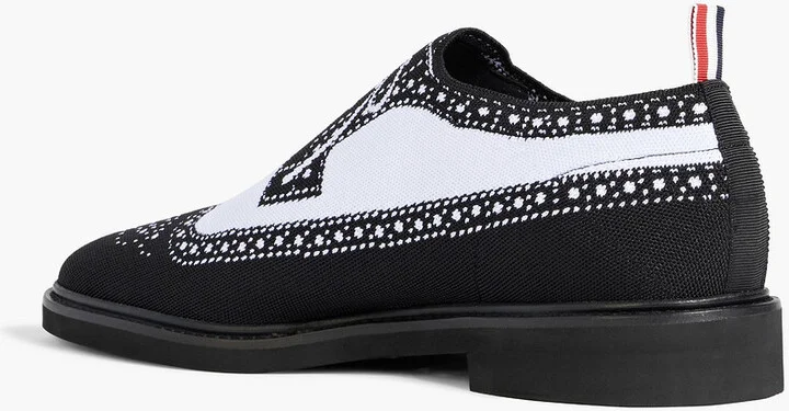 Jacquard-knit derby shoes - Image 3