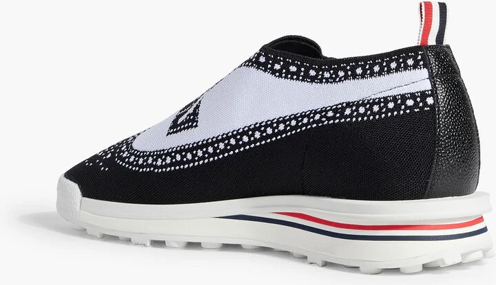 Jacquard-knit slip-on sneakers - Image 3