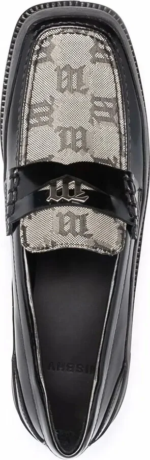 Jacquard Monogram Loafers - Image 4