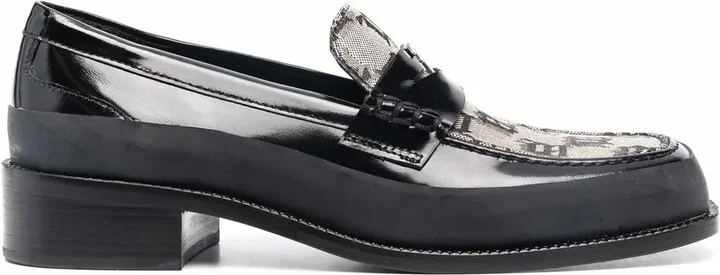 Jacquard Monogram Loafers