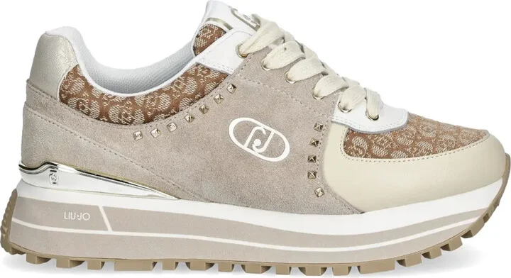 Jacquard Platform Sneakers