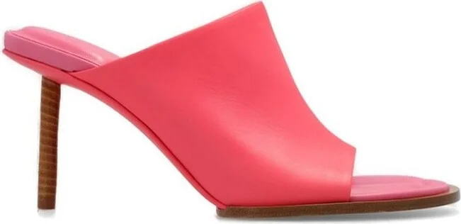 Jacquemus Asymmetrical Geometric Mules