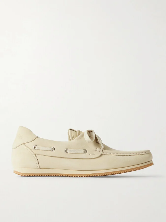 Jacquemus - Batto Nubuck Loafers - Cream