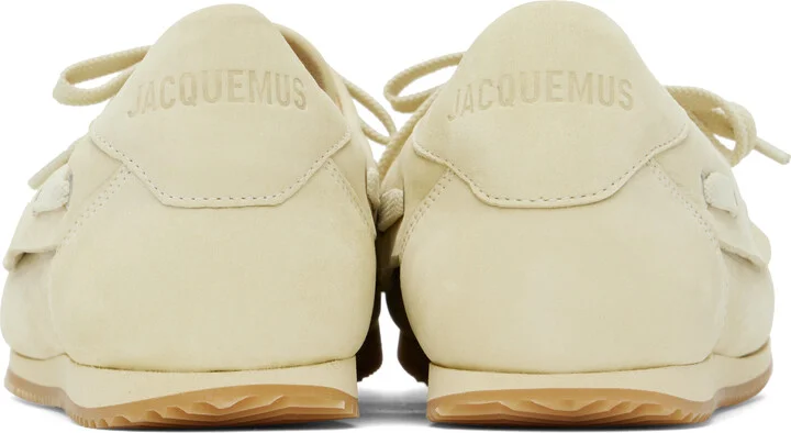 JACQUEMUS Beige La Croisière 'The Batto' Boat Shoes - Image 2