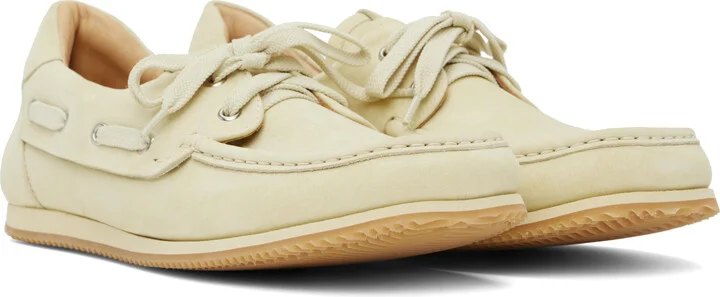 JACQUEMUS Beige La Croisière 'The Batto' Boat Shoes - Image 4