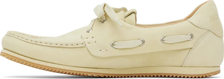JACQUEMUS Beige La Croisière 'The Batto' Loafers - Image 3