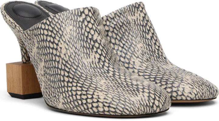 JACQUEMUS Beige 'The Bisou' Mules - Image 4