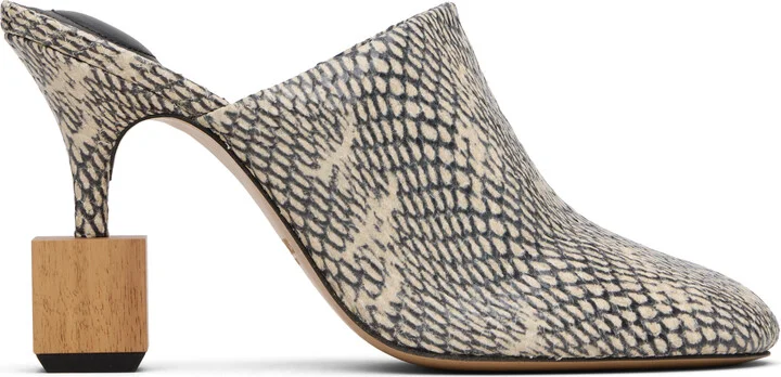 JACQUEMUS Beige 'The Bisou' Mules