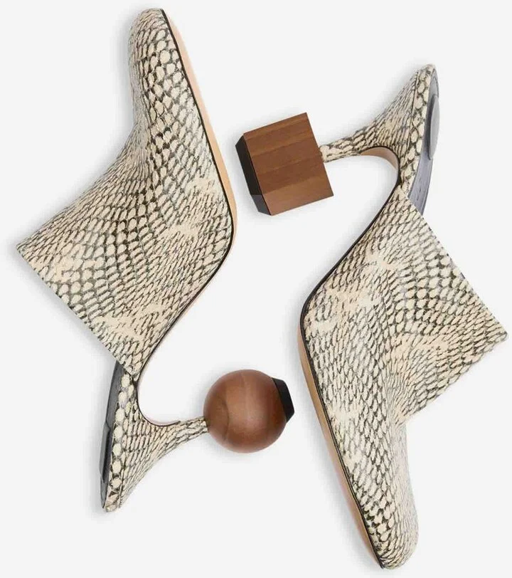 Jacquemus Bisou Heel Mules - Image 5