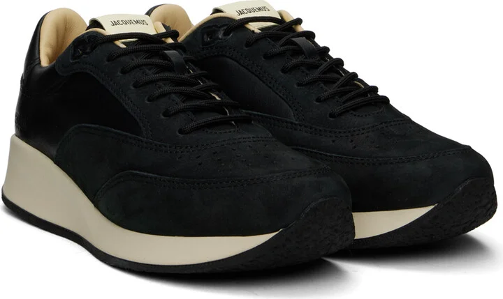 JACQUEMUS Black La Casa 'La Daddy' Sneakers - Image 4