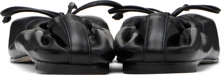 JACQUEMUS Black La Casa 'Les ballerines Ballet' Ballerina Flats - Image 2