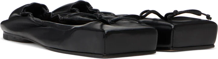 JACQUEMUS Black La Casa 'Les ballerines Ballet' Ballerina Flats - Image 4