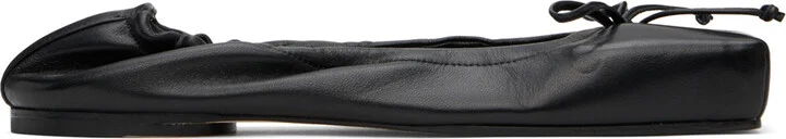 JACQUEMUS Black La Casa 'Les ballerines Ballet' Ballerina Flats