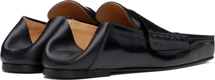 JACQUEMUS Black La Casa 'Les Loafers Carré' Loafers - Image 5