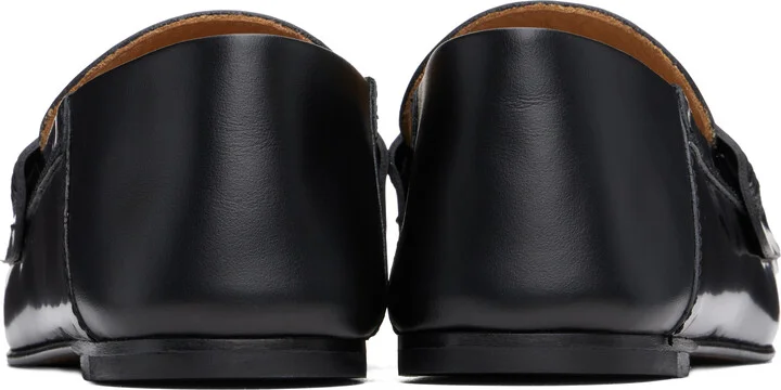 JACQUEMUS Black La Casa 'Les Loafers Carré' Loafers - Image 2