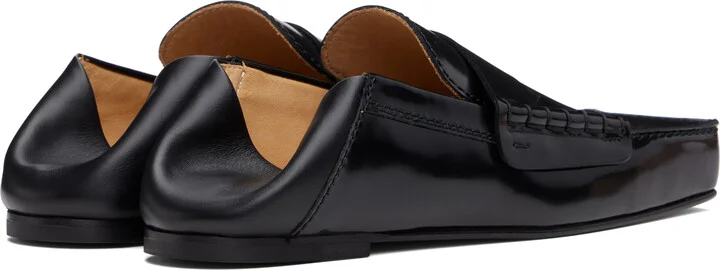 JACQUEMUS Black La Casa 'Les Loafers Carré' Loafers - Image 5