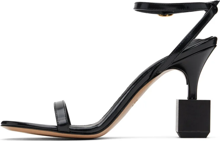 JACQUEMUS Black La Casa 'The Bisou' Heeled Sandals - Image 3