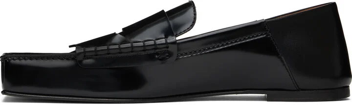 JACQUEMUS Black La Casa 'The Carré' Loafers - Image 3
