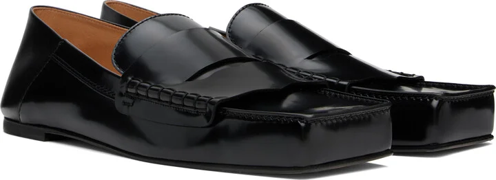 JACQUEMUS Black La Casa 'The Carré' Loafers - Image 4