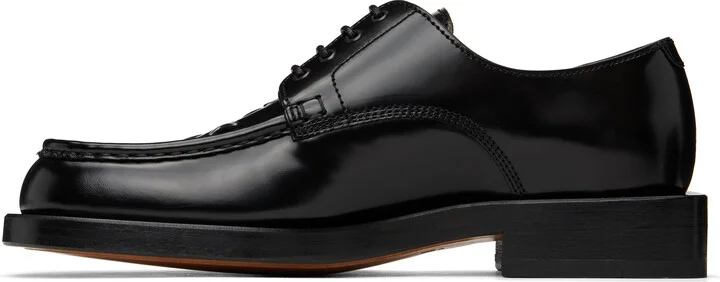 JACQUEMUS Black La Croisière 'The Derbies' Derbys - Image 3