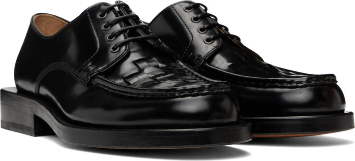 JACQUEMUS Black La Croisière 'The Derbies' Derbys - Image 4
