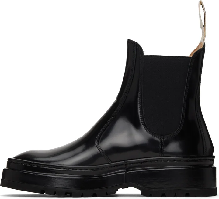 JACQUEMUS Black Le Chouchou 'Les Chelsea Pavane' Boots - Image 3