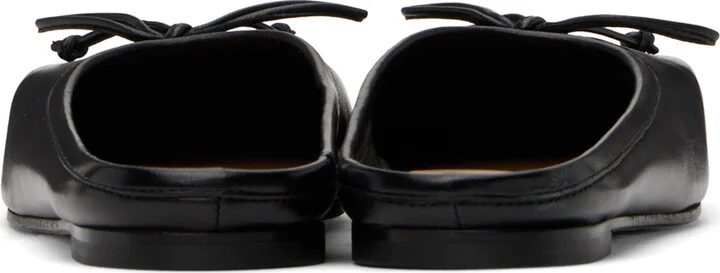 JACQUEMUS Black Le Chouchou 'Les mules plates Ballet' Ballerina Flats - Image 2