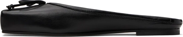 JACQUEMUS Black Le Chouchou 'Les mules plates Ballet' Ballerina Flats - Image 3