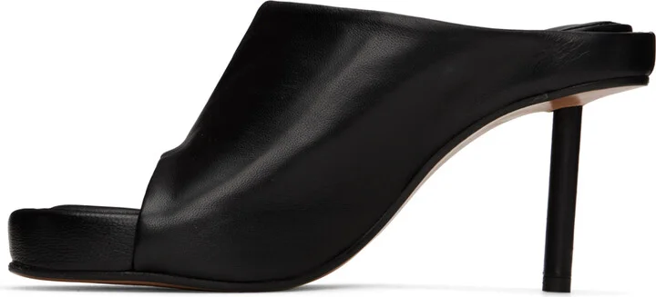 JACQUEMUS Black Le Papier Nuvola Mules - Image 3