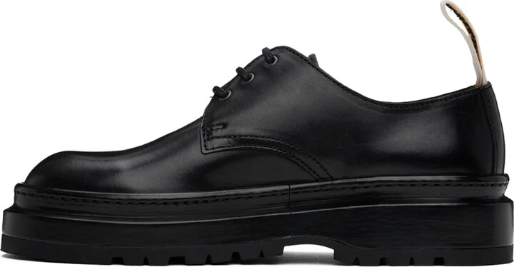 JACQUEMUS Black Les Classiques 'Les derbies Pavane' Derbys - Image 3