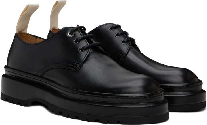 JACQUEMUS Black Les Classiques 'Les derbies Pavane' Derbys - Image 4