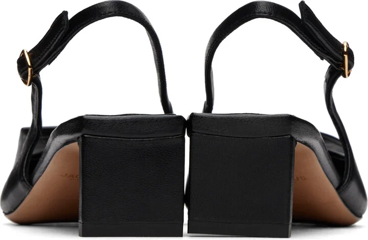 JACQUEMUS Black Les Classiques 'Les slingbacks Duelo basses' Heels - Image 2