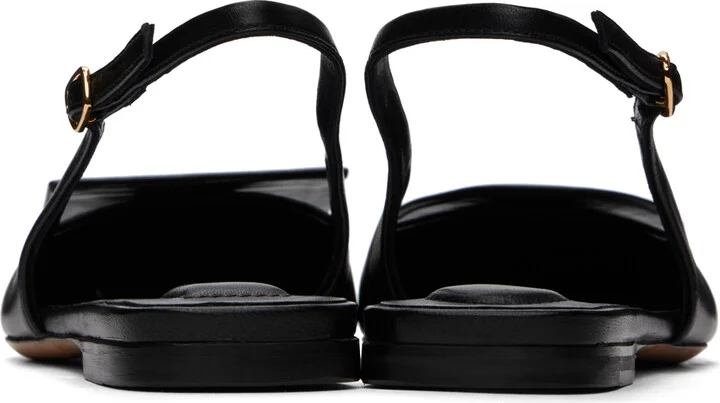 JACQUEMUS Black Les Classiques 'Les slingbacks Duelo plates' Ballerina Flats - Image 2